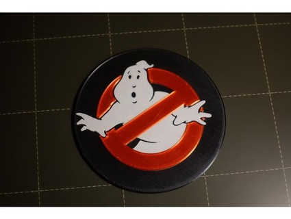 ghostbusters coaster nerdyviews drink 3d print model - Mito3D