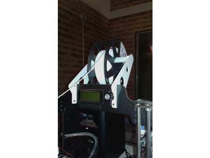 filament spool geeetech i3 pro g3rm4n 3d print model - Mito3D