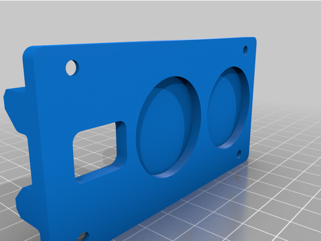 Schild magnetisch montieren v757b 3D print model - Mito3D