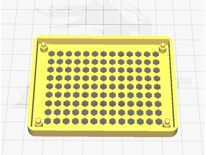 pcb binmek 5x7cm vidalar moxl devre tahtası Kulp destek 3d print model - Mito3D