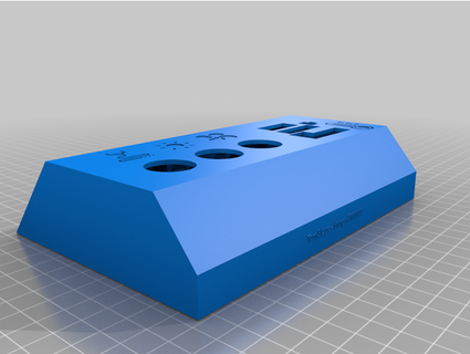 Leistung Panel + Temperaturregler Tomslux 3d print model - Mito3D