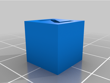 calib cube desings 3d print model - Mito3D