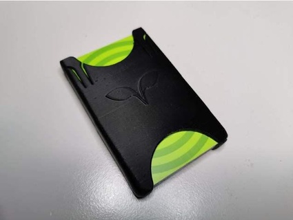 credit card wallet 10 cards muteskier 3d printed belt holder good large case 3d print model - Mito3D