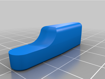 toilet stopper claw hold seat position skinah 3d print model - Mito3D