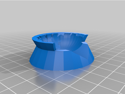 Voronoi kalp ayakta durmak vaderag 3d print model - Mito3D