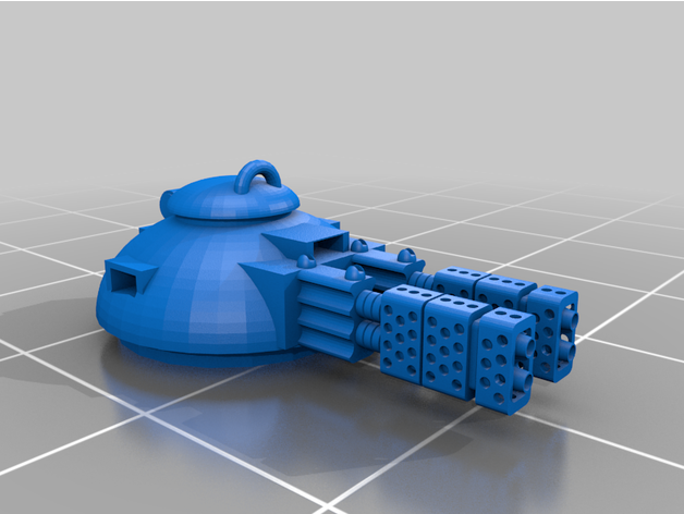enerji tabanca taretler Gaslands arabalar Minghella 3D print model - Mito3D