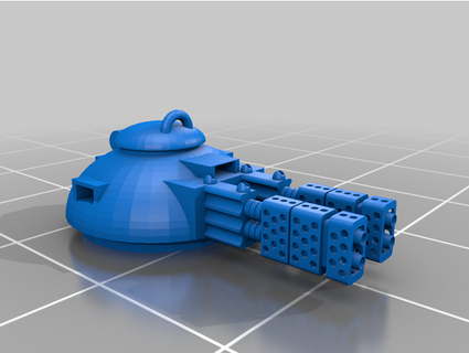energy gun turrets gaslands cars mminghella 3d print model - Mito3D