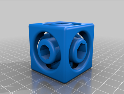 fancy cube harvestpride 3d print model - Mito3D