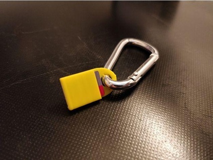 micro sd card holder keychain zebsib 3d print model - Mito3D