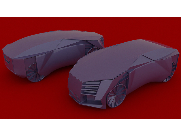 Prinzip Zyrik Aleksey Automobil Design Wagen Cardesign Konzept futuristisch grünes Auto Modell Rahmen Fahrzeug zrk zrelv 3D print model - Mito3D