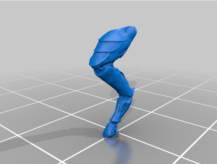 spacebug leg chemieju miniature sculpt wargame wargaming 3d print model - Mito3D