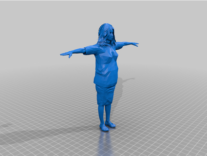 Sylvia Statue 2 Johnwill 3d print model - Mito3D