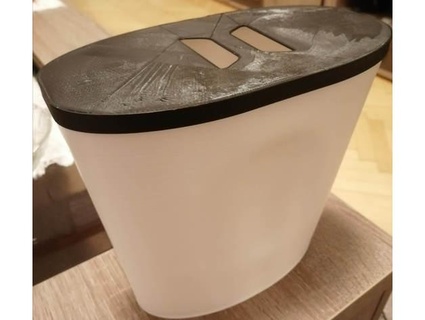 çöp lowich 3d taramak Kutusu örtmek kılıf hızlı Yazdır ev halkı kapak ofis pratik sarmal vazo mod baskı ezmek 3d print model - Mito3D