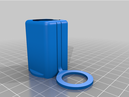 ossigeno serbatoio polvere foca sunraymv cap copertina guaina medico 3d print model - Mito3D