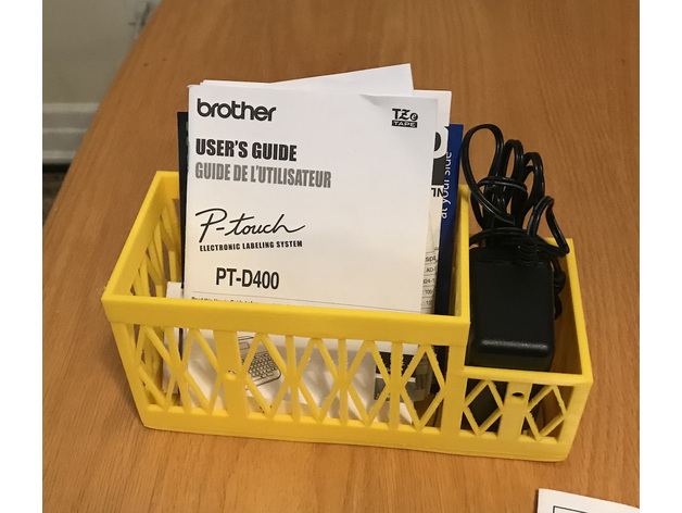 Zubehörteil Tablett Bruder touch Etikette Drucker Hersteller zonzorp 3D print model - Mito3D