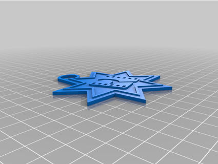 Youtube canal visualizado logotipo chaveiro damondarnell1 chaveiros 3d print model - Mito3D