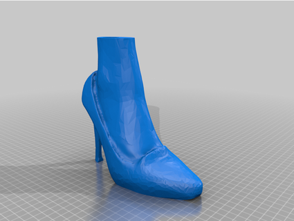 base shoe remix leg lamp comsecfor Decor 3d print model - Mito3D
