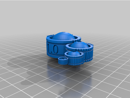 calabridget fileur marque 0 faucon perdu 3D impression tests étalonnage agiter endroit tester 3d print model - Mito3D