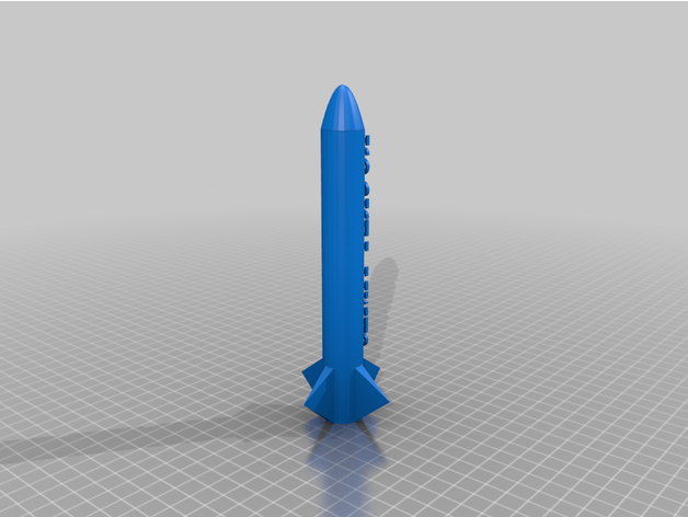 rocket times model rocketk1d Hobby 3D print model - Mito3D