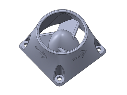 Ventilator Staub 40x40 v2 Jaynar 3D Drucken 3d print model - Mito3D