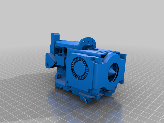 biqu b1 hotend direct drive extruder hillbillyrockr 3D Printer Parts winsinn probe 3D print model - Mito3D