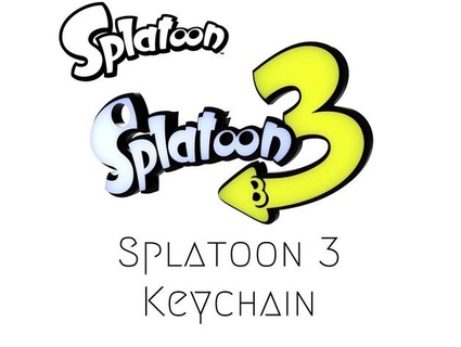 Splatoon 3 Schlüsselbund Guigig Schlüsselanhänger Nintendo Schalter 2 3d print model - Mito3D