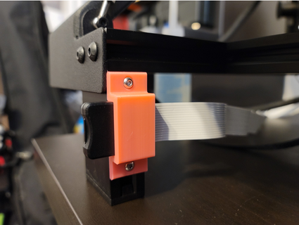 lk5 sd tarjeta soporte randomnessguy3d 3D impresora accesorios cuadro abrazadera montar micro 3d print model - Mito3D