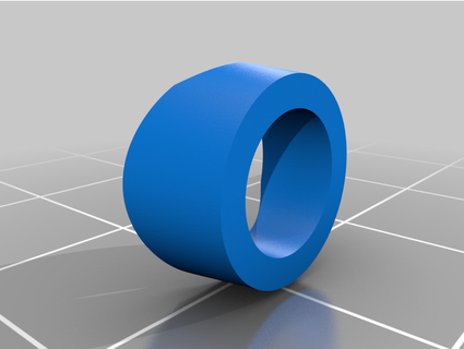 presta valvola cerchio adattatore aiber sostituzione parti bicicletta tubeless rondella 3d print model - Mito3D