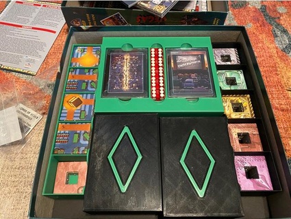 senhores vegas borda jogos inserir jacoren jogo tabuleiro inserções Lordes Vegas 3d print model - Mito3D