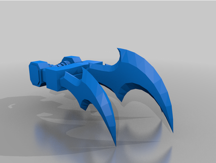 ratty claw - cosplay high fantasy gubbins jimjimjimmyjim Toys & Games skaven 3d print model - Mito3D