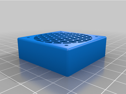 40x10 ventilateur couverture gaine gril ikari87 3D imprimante accessoires 3d print model - Mito3D