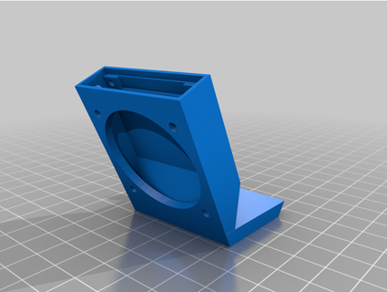 cr 6 Kühler 40mm stärker pdhoen 3D Drucker Zubehör Kühlung cr6 se cr6se Realität 3d print model - Mito3D