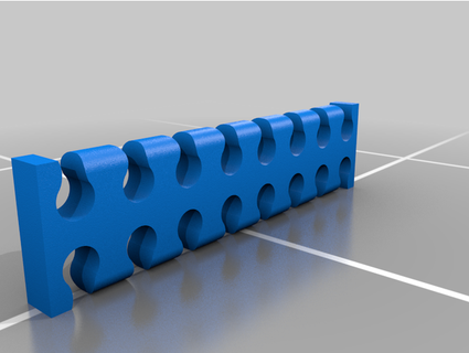 xlr cable comb dbjerry 3D Printing 3d print model - Mito3D