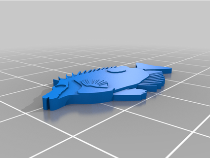foxface morell-3d Hobby marine reef salt water 3d print model - Mito3D