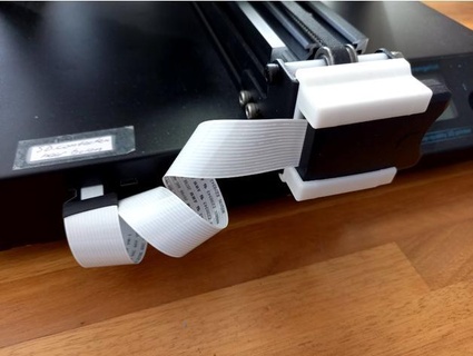 klips sd card adaptör Creality cr20 ender 3 profesyonel tesadüf 3D yazıcı Aksesuarlar 3d print model - Mito3D