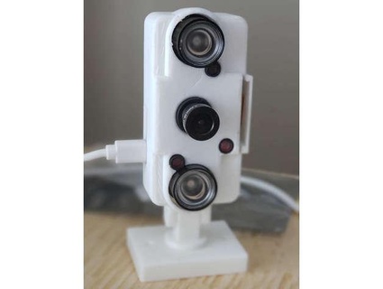 raspberry pi case night vision camera conoranderson1 Electronics ir nightvision surveillance 3d print model - Mito3D