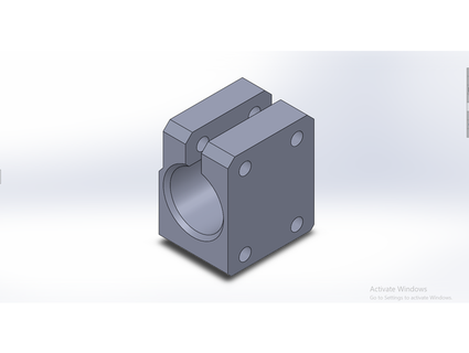 lm8uu soporte Joseph 3D impresora partes 3d print model - Mito3D