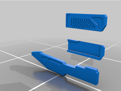nerf faca sloukaprinter passatempo 3d print model - Mito3D