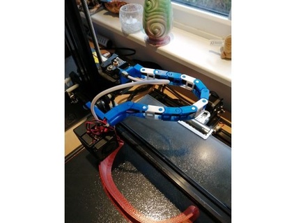 cable tidy cr-10s zetas nose 3D Printer Accessories chain creality cr-10 3d print model - Mito3D