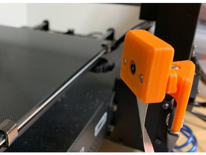 Himbeerpi Kamera Fall Mantel montieren anycubic Mega Profi Herkunft 3D Drucker Zubehör i3 Himbeere pi 3d print model - Mito3D