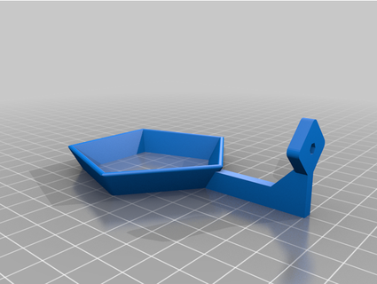 rubik's cube wall mounts rextruction Decor megaminx rubiks mount 3d print model - Mito3D