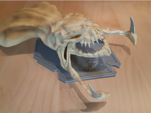 hidralisco crânio remixar starcraft etc animais 2 zerg 3D print model - Mito3D