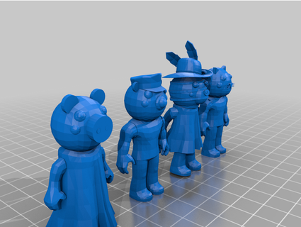 piggy skins vincentthepiggyguy 3D Printing roblox 3d print model - Mito3D
