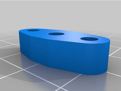 Bltouch ayırıcı 6mm kentsangcanada 3D yazıcı Aksesuarlar 3d print model - Mito3D