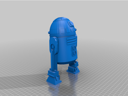 r2d2 gâchis 3D imprimantes 3d print model - Mito3D