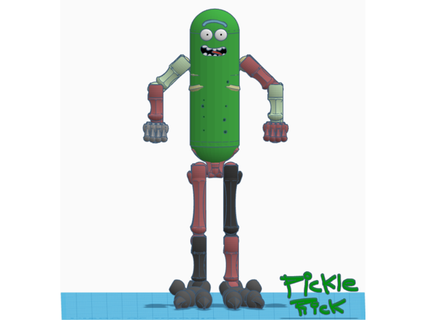 pickle rick rerc 3D Printing morty 3d print model - Mito3D