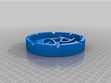 cendrier rg neumer 3D imprimantes 3d print model - Mito3D