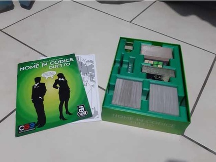 organizador codinomes dueto xfire organização jogo tabuleiro jogos 3d print model - Mito3D