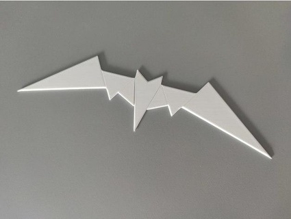 titani batarang flycooper 3D stampa Batman cosplay puntello 3d print model - Mito3D