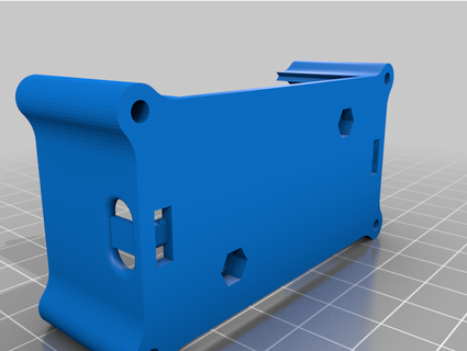 adicional xl4015 caso funda frambuesa pi lineas modelo 3D impresora partes zarzamora stepdown 3d print model - Mito3D
